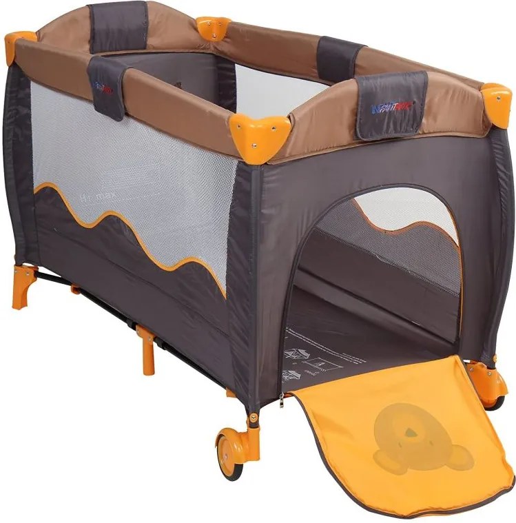 INFANTASTIC Gyerekágy hordozható KDRBT Orange