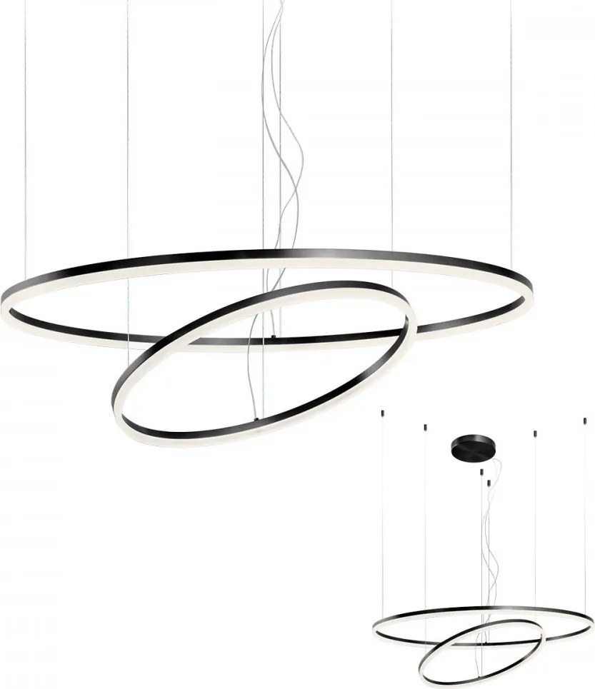 REDO 01-1953-TRIAC ORBIT Modern Led Függesztett Lámpa LED IP20