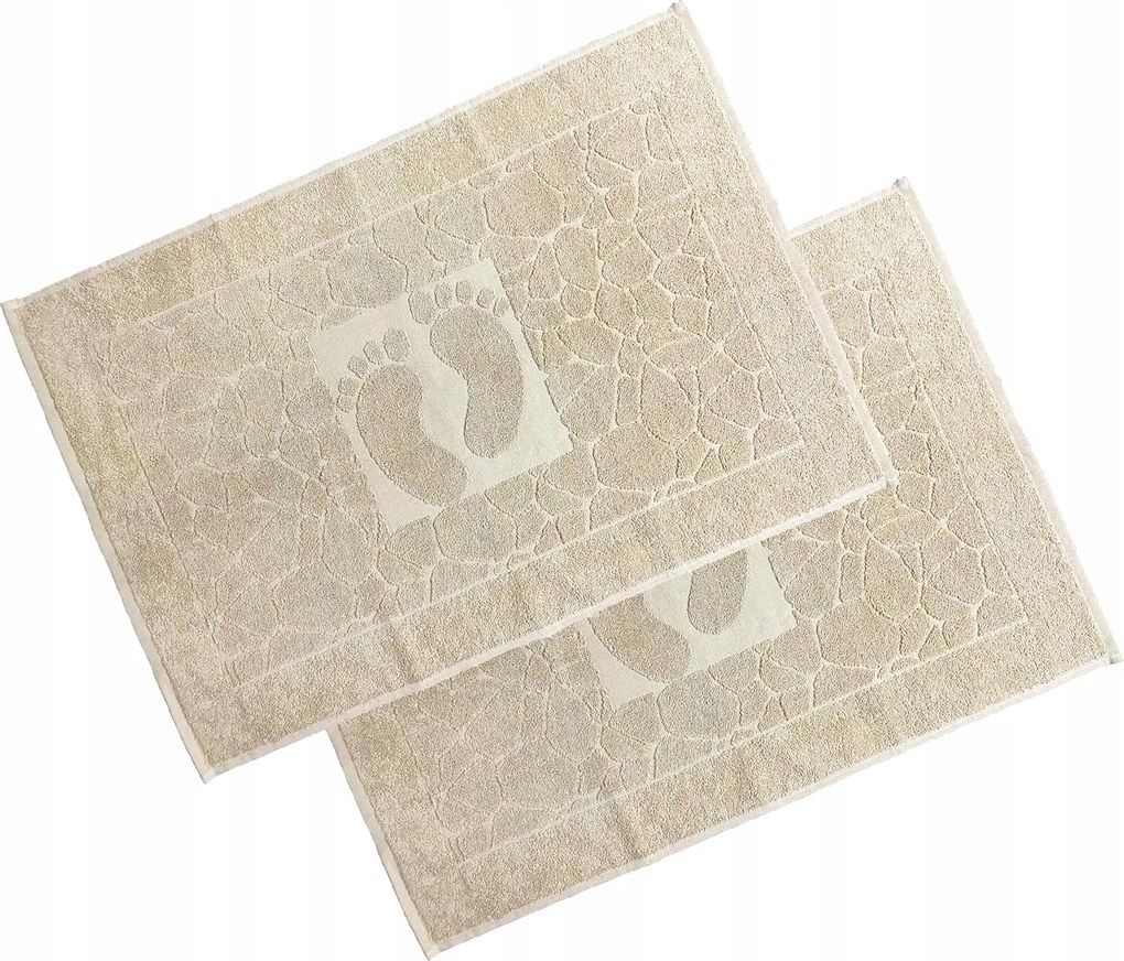 Oger 2 részes frottír fürdőszobaszőnyeg szett 50 x 70 cm