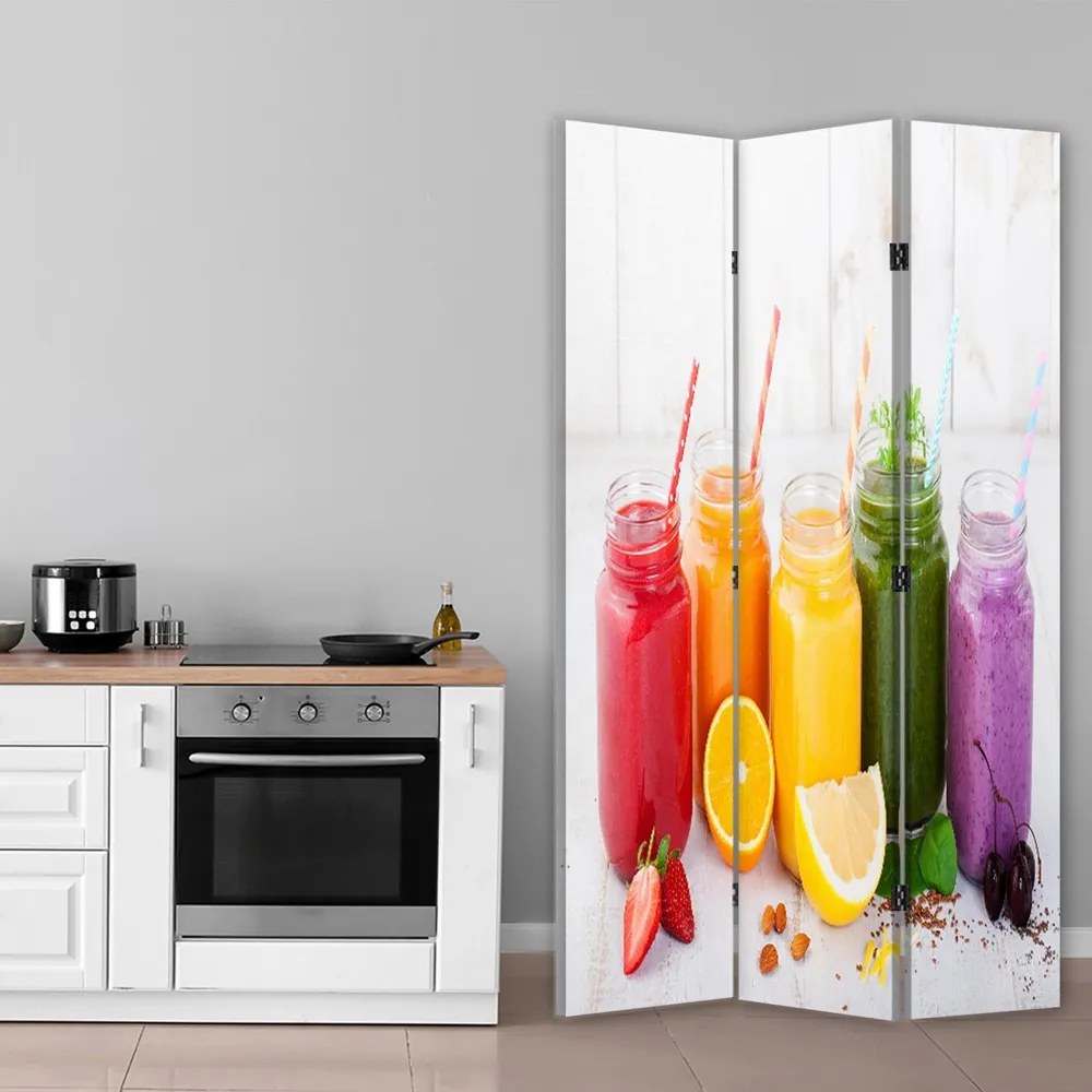 Gario Paraván Gyümölcs kollekció Méret: 180 x 170 cm, Kivitelezés: Forgó paraván 360°