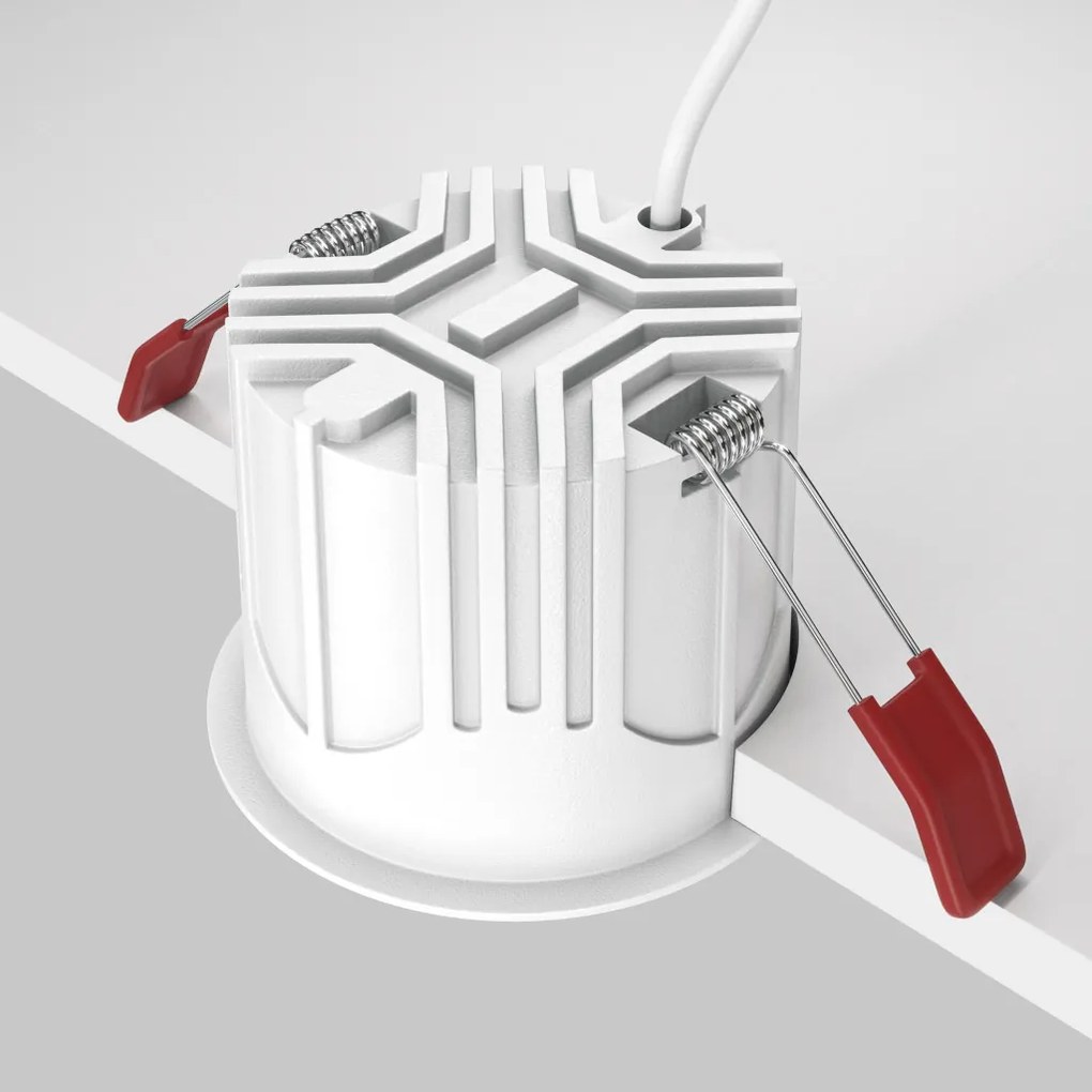 DL043-01-15W4K-RD-W Alfa LED Alumínium Süllyesztett Lámpa Fehér Színű LED 15 W 4000 Kelvin 1250 Lumen IP20