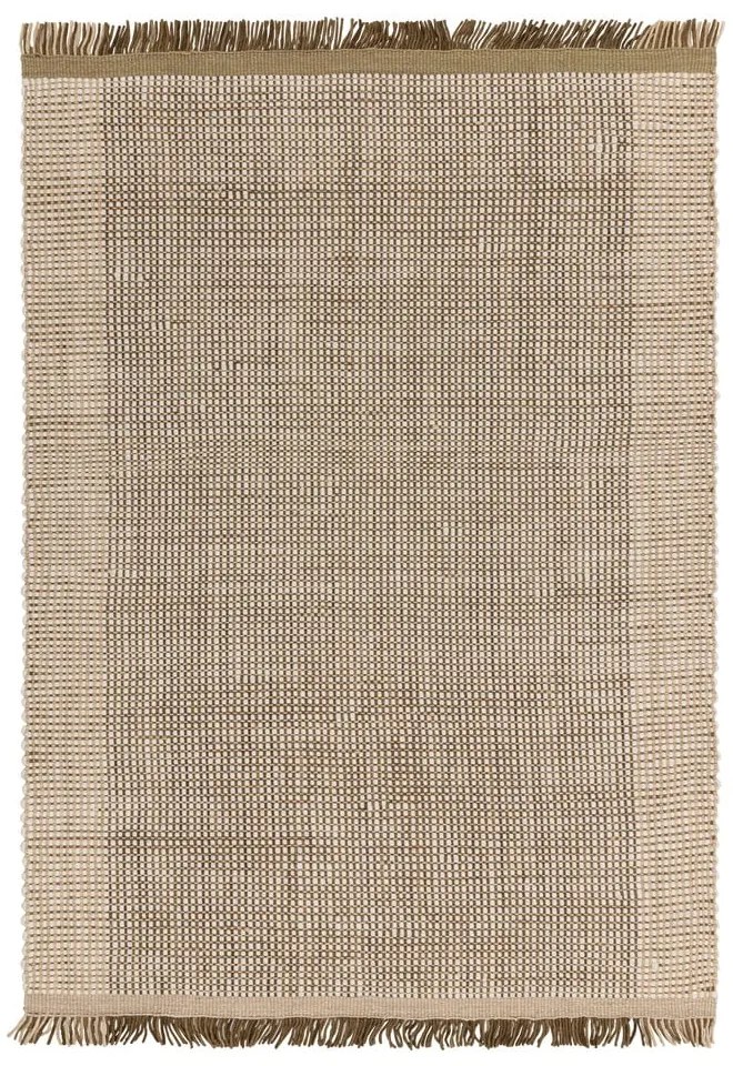 Világosbarna kézi szövésű gyapjú szőnyeg 200x290 cm Avalon – Asiatic Carpets