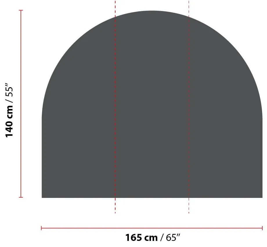Falmatrica 165x140 cm Storm Gray – Ambiance
