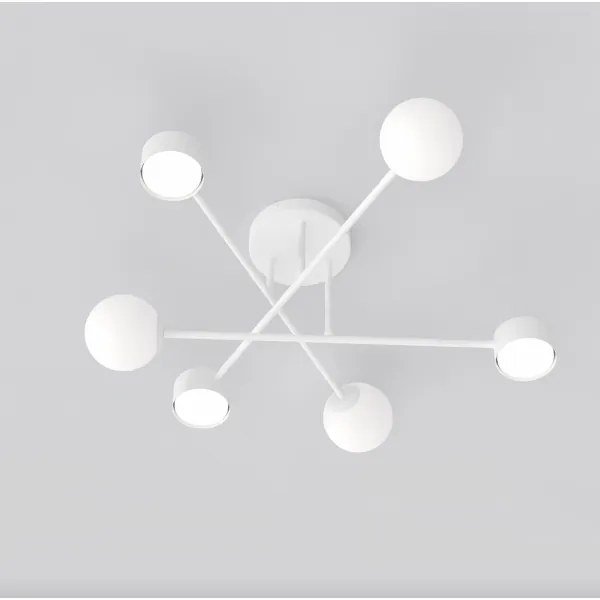 Felületre szerelhető csillár HOLON 3xG9/8W/230V + 3xGX53/12W fehér