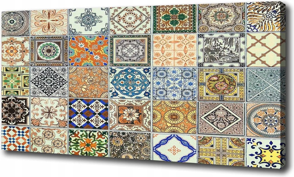 Vászonkép Kerámia csempe 100x70 cm
