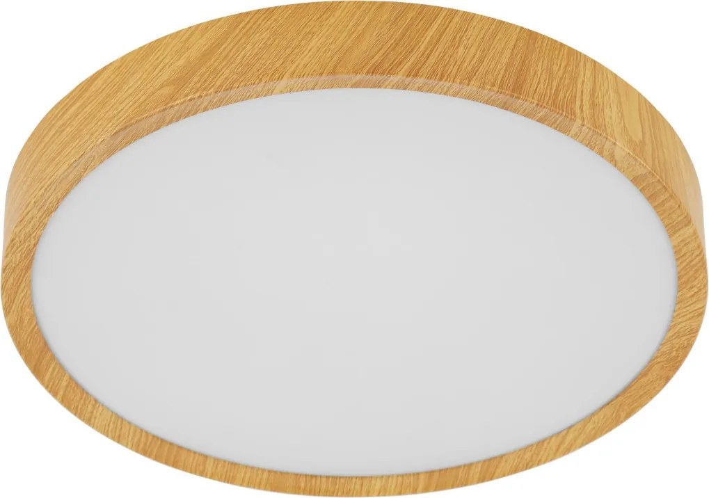 EGLO 98602 MUSUTIRA Ufo Lámpa Fehér, Világos Fa LED IP20