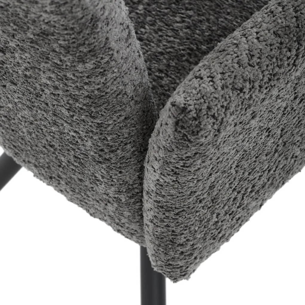 Étkezőszék szett visszahúzható mechanizmussalDCH-W1117 GREY2, 2 db