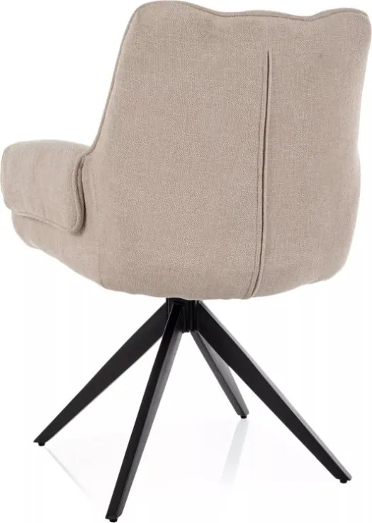 Gio forgatható étkezőszék világosbézs