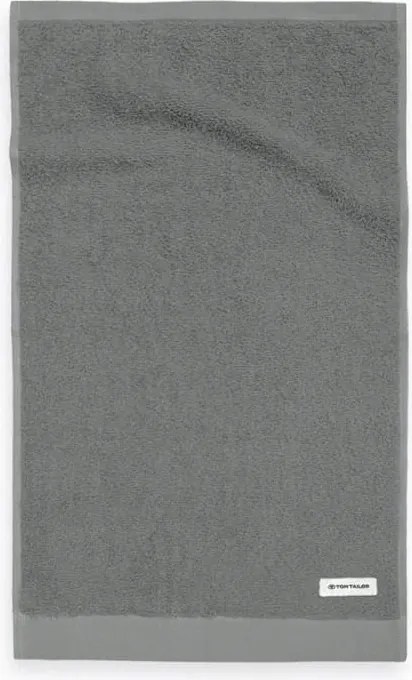 Törölköző 30x50 Tom Tailor grafit frottír 500 g/m2
