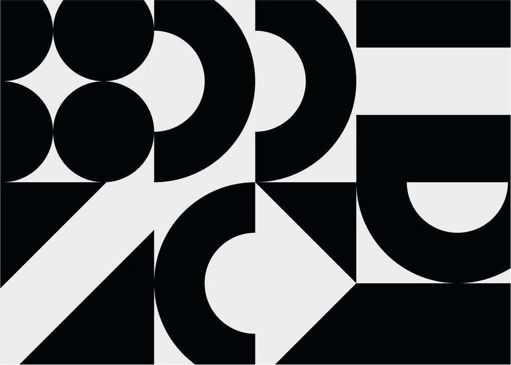 Kép - Geometriai absztrakció N⁰2 (70x50 cm)