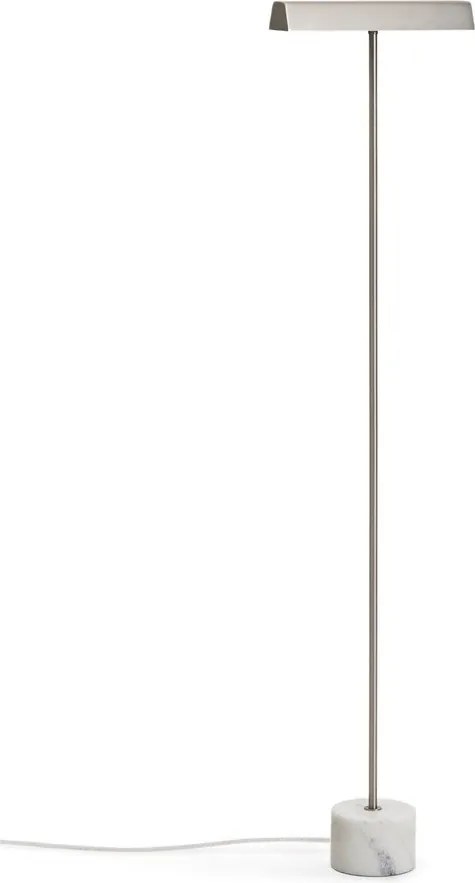 Ezüstszínű állólámpa (magasság 121 cm) Lynor – Kave Home