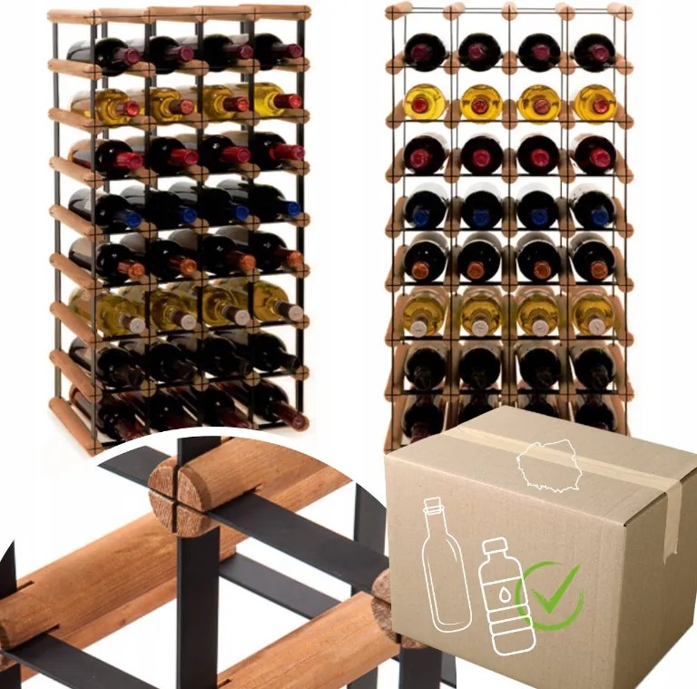 Loft bortartó állvány Pet palacktartó állvány Ökológiai Tartós 32cipő Fém