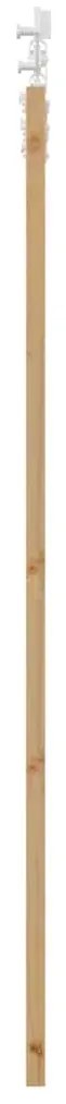 Csúszóajtó Barna 73.5 x 198.5 cm Fa és fém