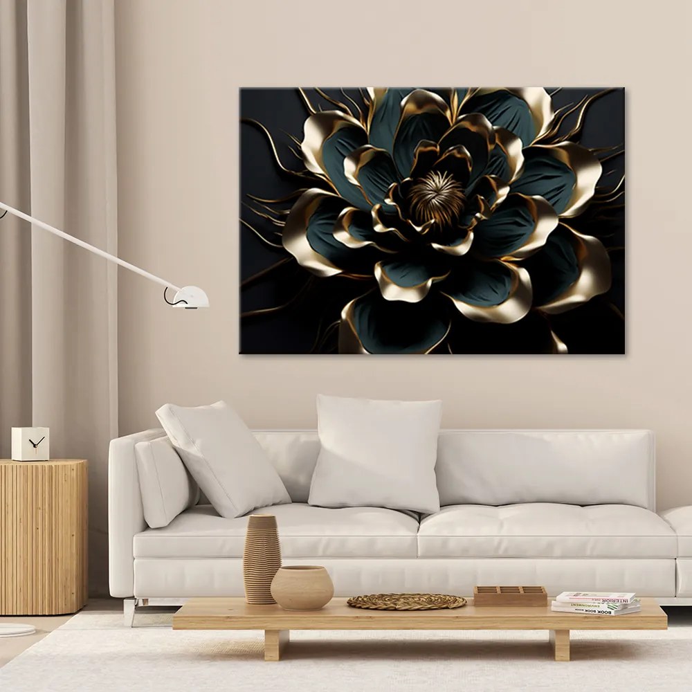 Gario Vászonkép Lótusz virág Méret: 120 x 80 cm