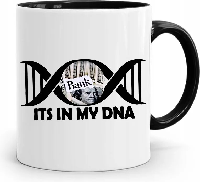 Bankárnak Fekete Bögre Születésnapi Ajándék fényképes nyomtatással