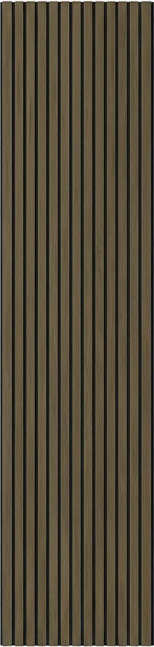 Akusztikus falpanel olajos tölgy hatású 260x60x1,8 cm