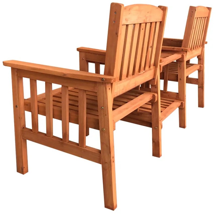 Fa 2 személyes kerti garnitúra