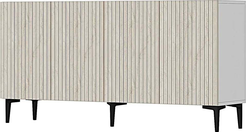 Zeynep 150 - White, Travertine