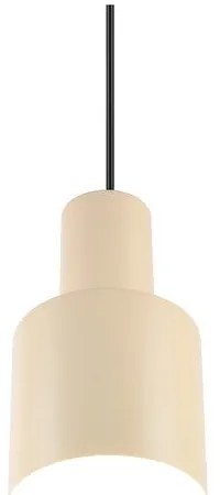 Sárga függőlámpa fém búrával ø 12 cm Agudo – Trio