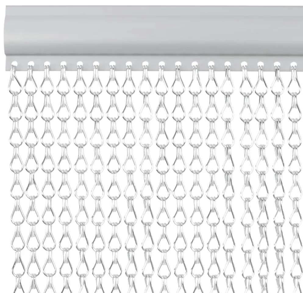 alumínium láncos ajtószúnyogháló 90 x 200 cm