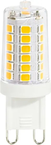 5 darabos G9 LED izzókészlet átlátszó 3,5W 480 lm 2700K