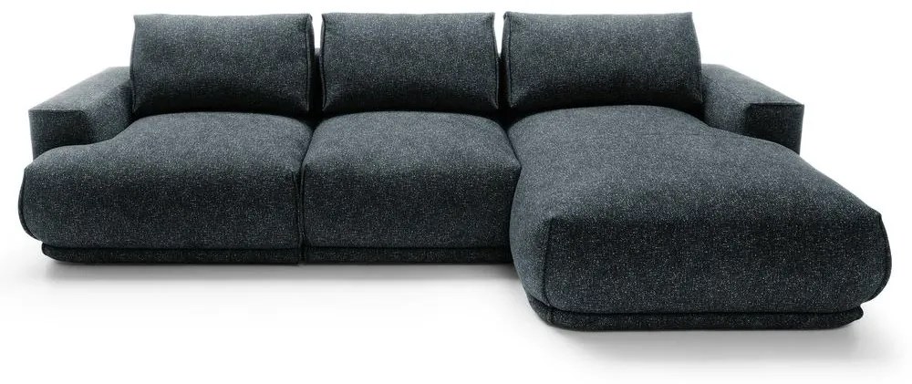Sarokkanapé Dita (J) (sötétkék + fekete). 1100316