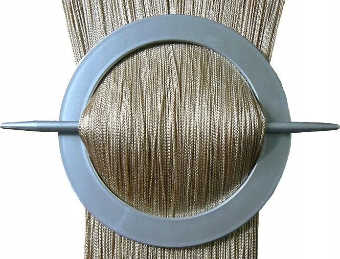 Függönyök Spagetti Függönyök 300 x 250 Függönyök Zsinórok Cappuccino