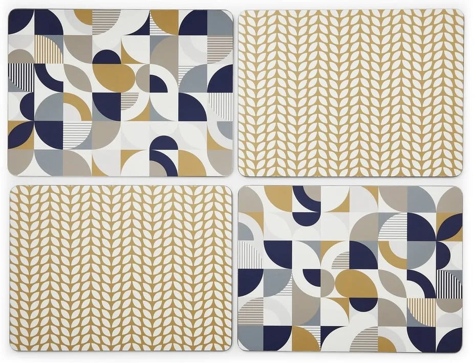 Tányéralátét és poháralátét szett 8 db-os Bauhaus – Cooksmart ®