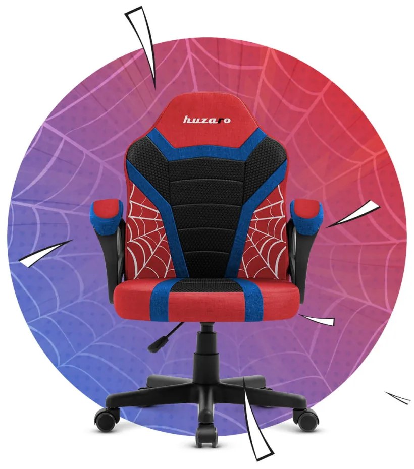 Gyermek gamer szék, gyerekeknek , Spider Mesh