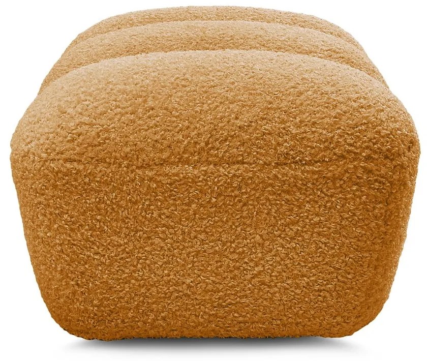 Mustársárga buklé lábtartó Hippolyte – Bobochic Paris