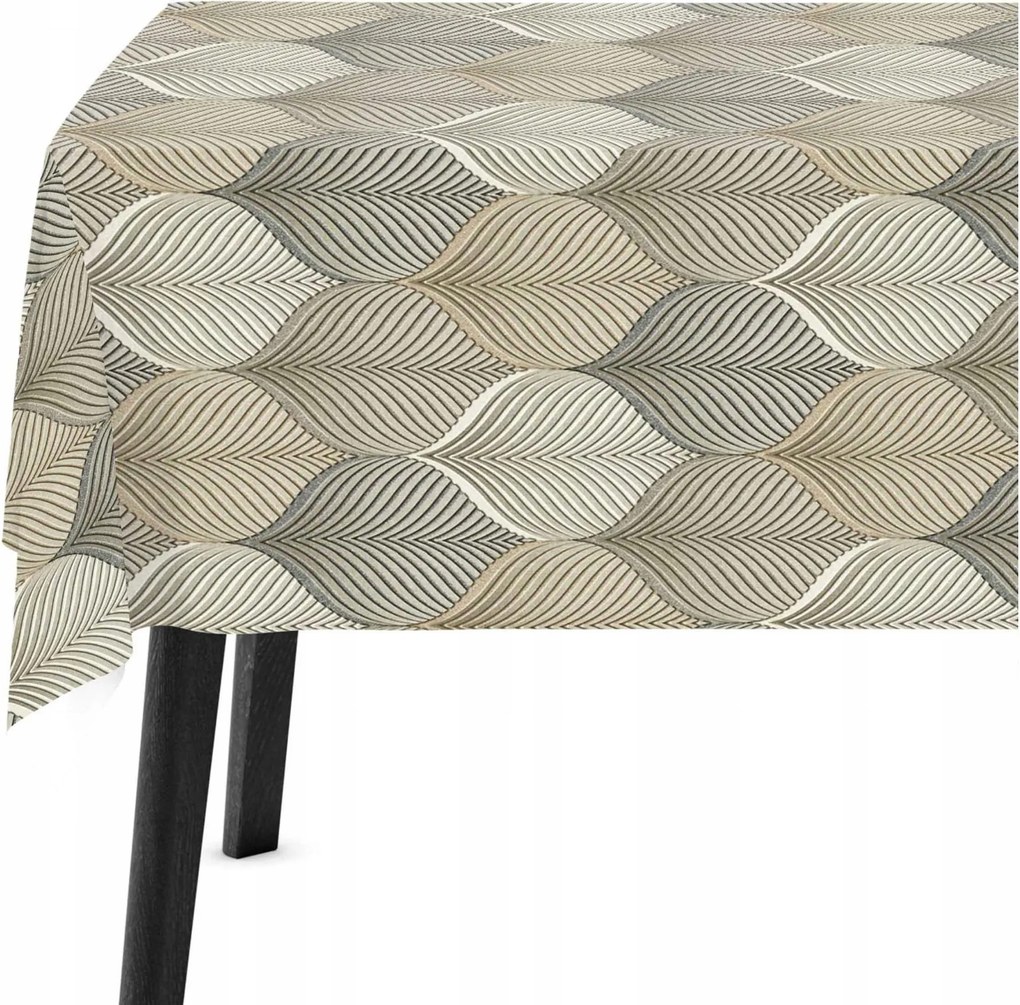 Abrosz Dekoratív Asztal 140x220 Bézs 9502