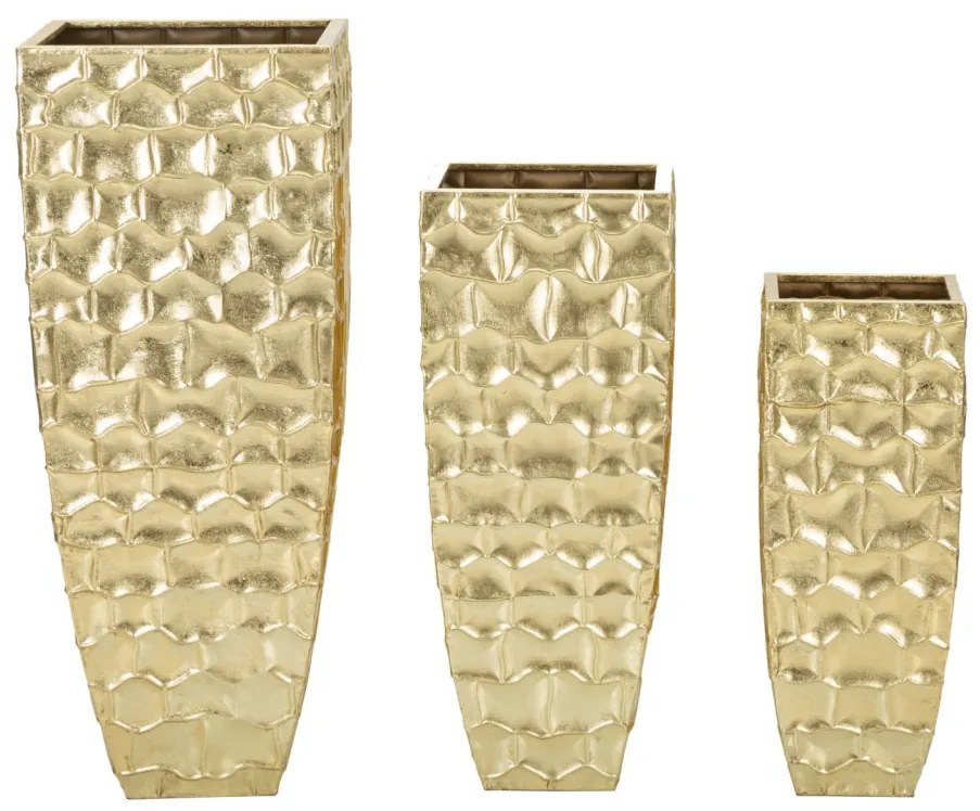 Vázatartó glody készlet 3 db 38x38x94-30,5x30,5x76-23x23x63cm