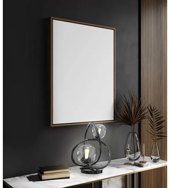 Wofi 8014-205 - LED Asztali lámpa NANCY 2xG9/3,5W/230V fekete/króm