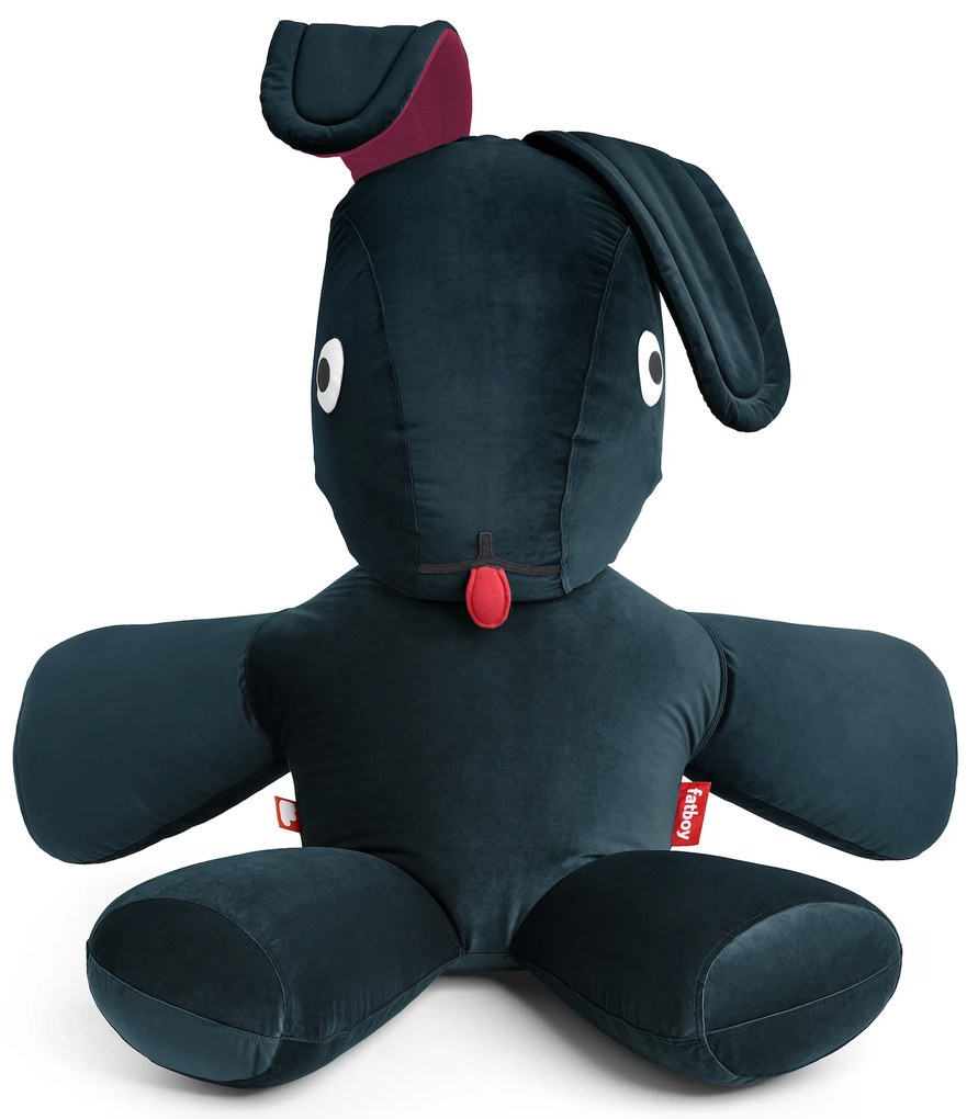 Fatboy "Co9 XS velvet", babzsák/kitömött állatka 4 változat  - Fatboy® Szín: olajkék