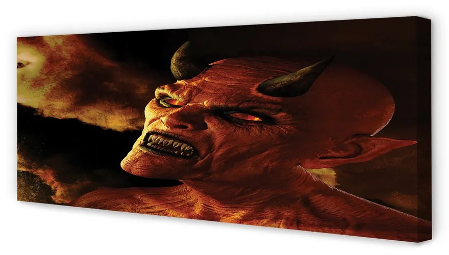 Canvas képek Ördög 100x50 cm
