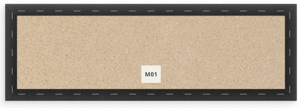 Bársony kárpitozott panel - Téglalap - 90x30cm Szín: Sötét szürkéslila