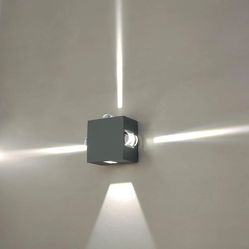 Elstead modern kültéri fali lámpa agner grafit elsagner-4w IP54