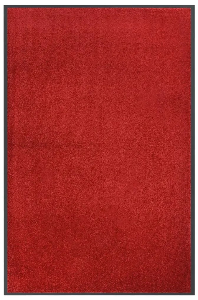 piros lábtörlő 80 x 120 cm