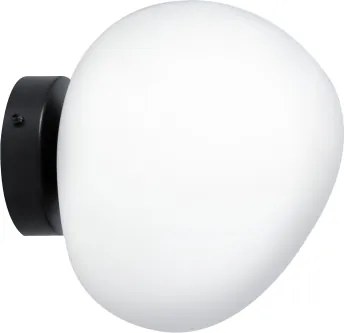 BRILAGI - Fali lámpa PEBBLES 1xE27/40W/230V átm. 20 cm fekete