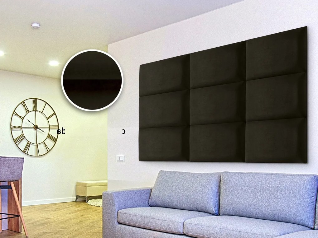Kárpitozott panel Soundless 40x30 cm (barna). 1068517
