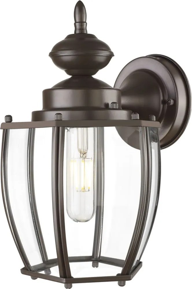 COSMOLIGHT W01661BZ NUUK Klasszikus Kültéri Fali Lámpa Barna E27 IP23