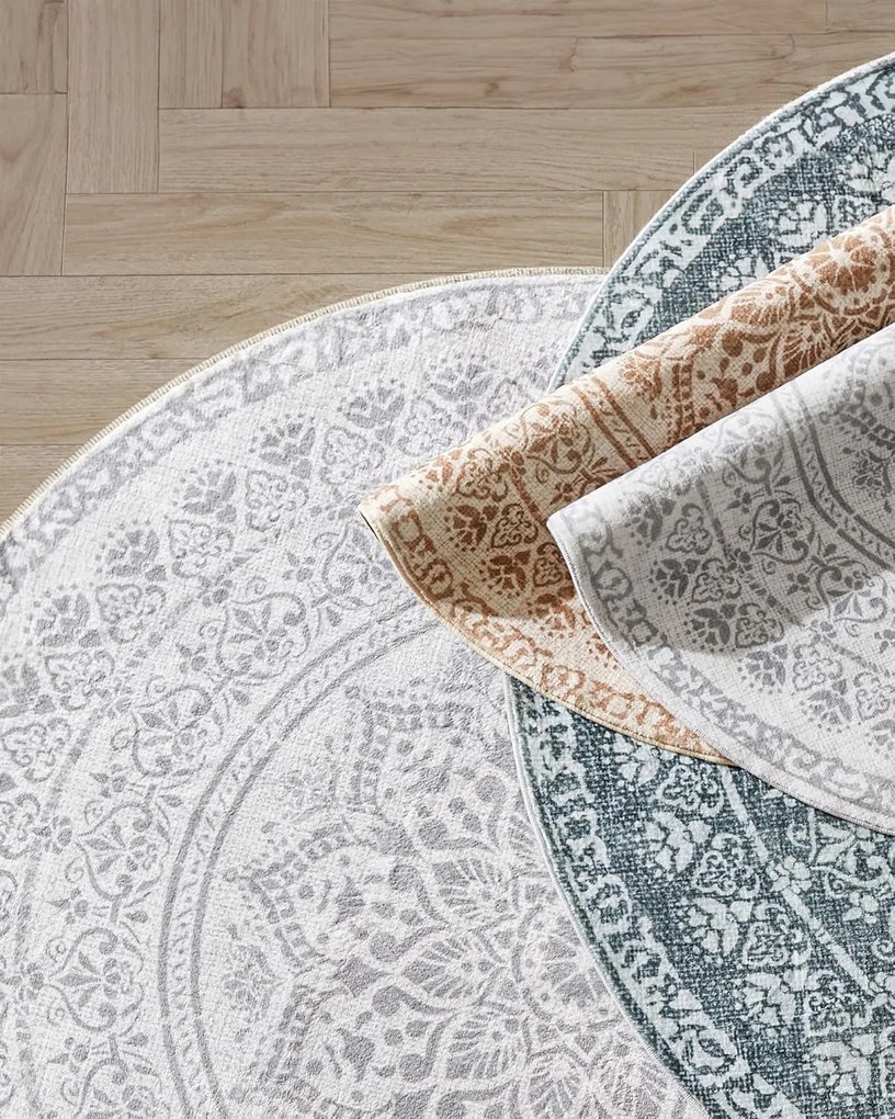 nappali szőnyeg, 160 cm átmérő, szürke