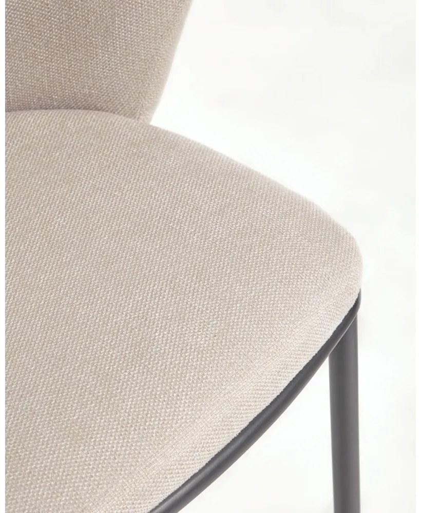 Bézs bárszék (ülésmagasság 65 cm) Ciselia – Kave Home