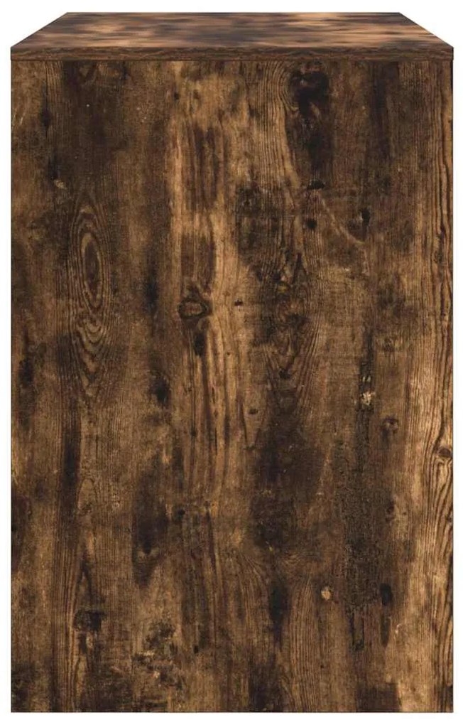 Íróasztal polcokkal Füstölt tölgy 102 x 50 x 75 cm Faanyag