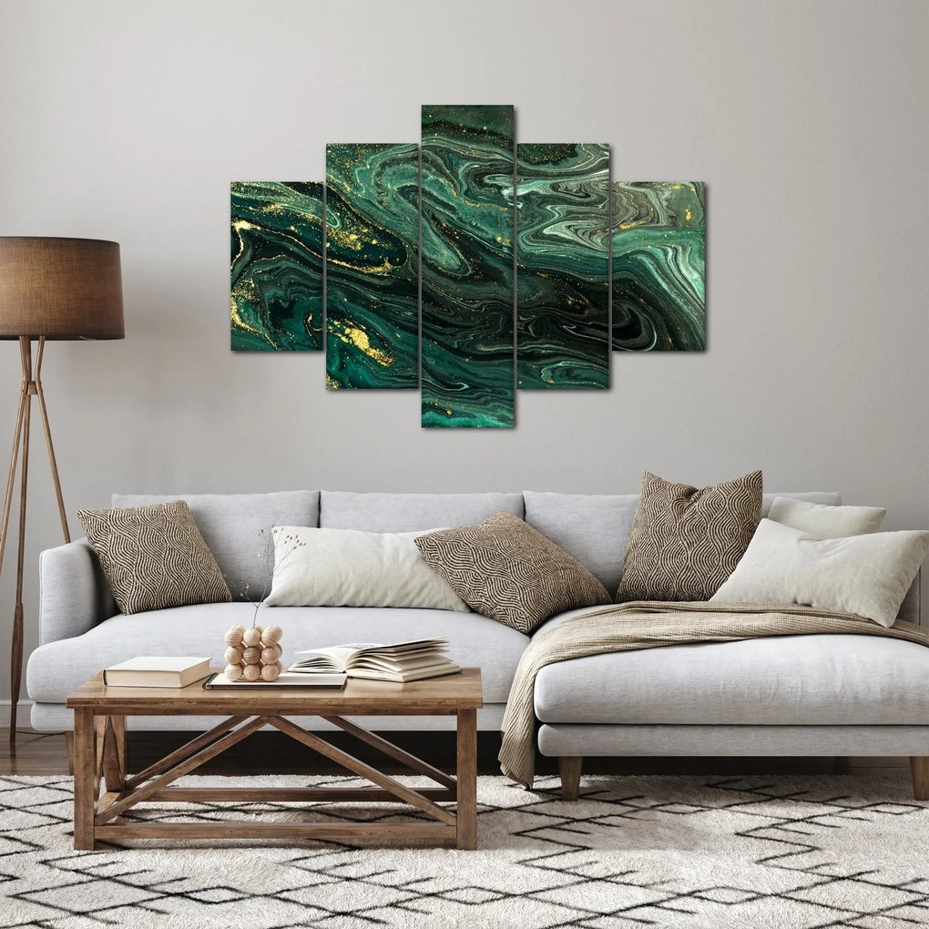 Kép - Zöld márvány (150x105 cm)