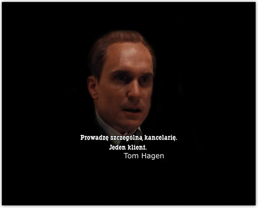 Poszterek 50x40 Godfather Tom Hagen Idézet