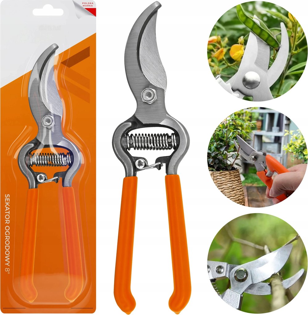 Kerti metszőolló kerti olló ágak vágására bokrok ágak acél