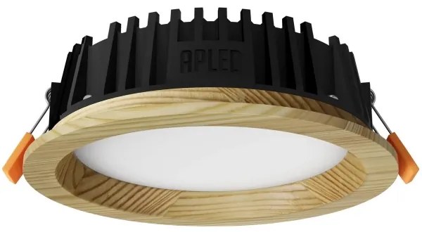 APLED - LED Lámpa RONDO WOODLINE LED/6W/230V 3000K átm. 15 cm fenyő tömör fa