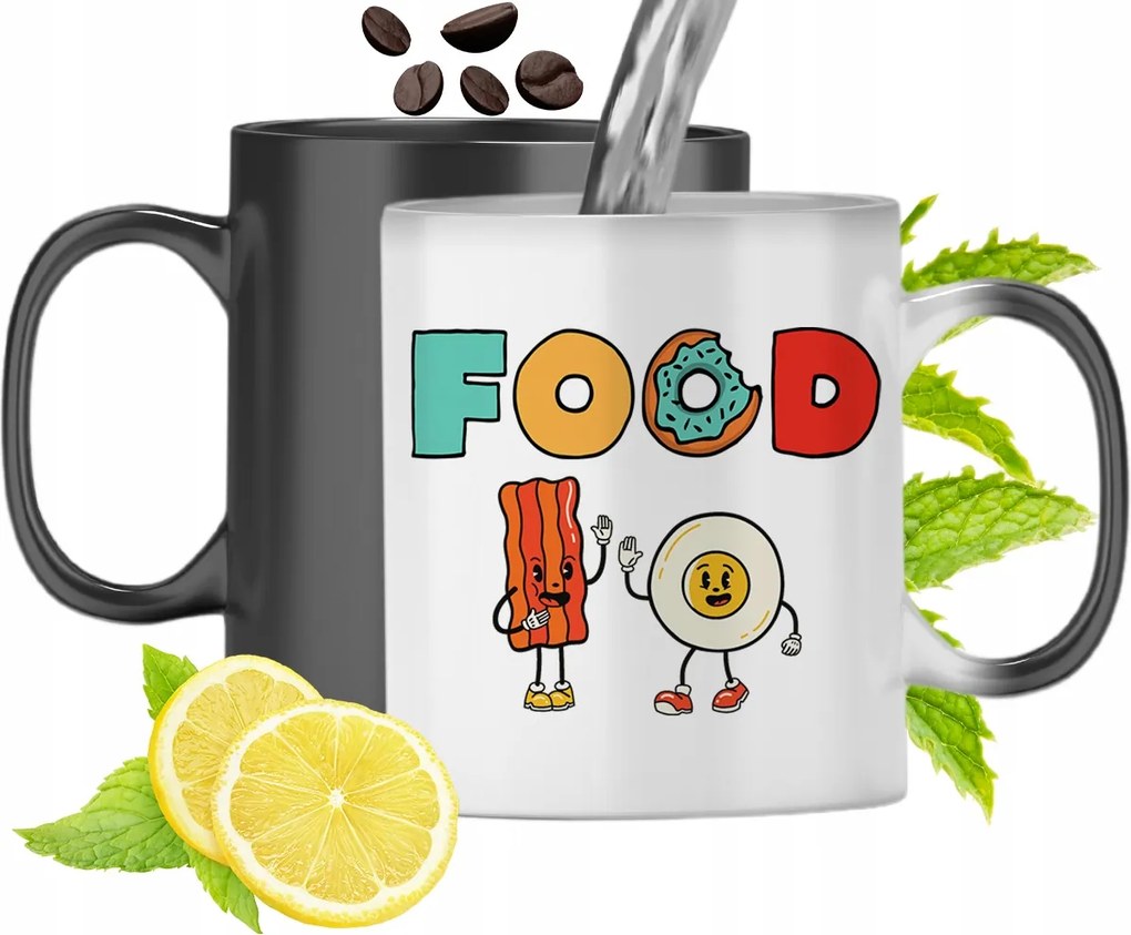 Színváltós Mágikus Bögre Szakácsoknak, fényképes nyomattal