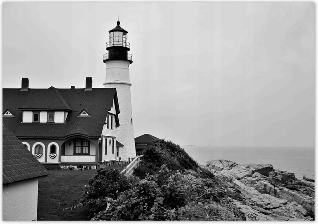 Poszterek 100x70 Cape Elizabeth világítótorony